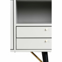 TV-Bank \'Creme\' - Grau