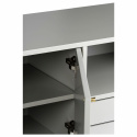 TV-Bank \'Creme\' - Grau