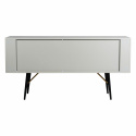 TV-Bank \'Creme\' - Grau