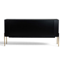Sideboard \'Frölunda\' - Schwarz/Gold