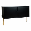 Sideboard \'Frölunda\' - Schwarz/Gold