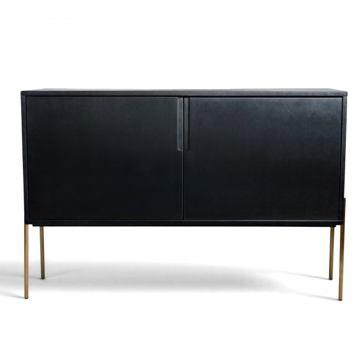 Sideboard 'Frölunda' - Schwarz/Gold