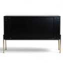 Sideboard \'Frölunda\' - Schwarz/Gold