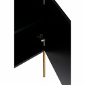 Sideboard \'Frölunda\' - Schwarz/Gold