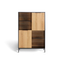 Schrank \'Koln\' - Eiche/Schwarz
