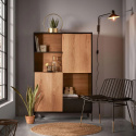 Schrank \'Koln\' - Eiche/Schwarz