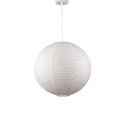Reispapierlampe \'Lycka\' - Weiß 40cm