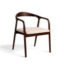 Sessel \'Aspa\' - Dunkelbraun/Beige