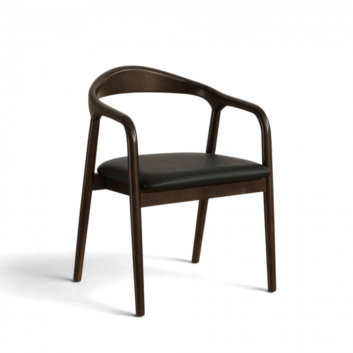 Sessel 'Aspa' - Dunkelbraun