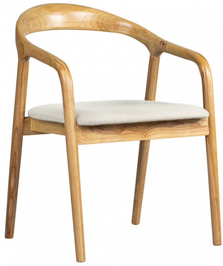 Sessel \'Aspa\' - Natur/beige in der Gruppe Möbel / Stühle und Polstermöbel / Stühle bei Reforma (LINK-SM11-light-beige)