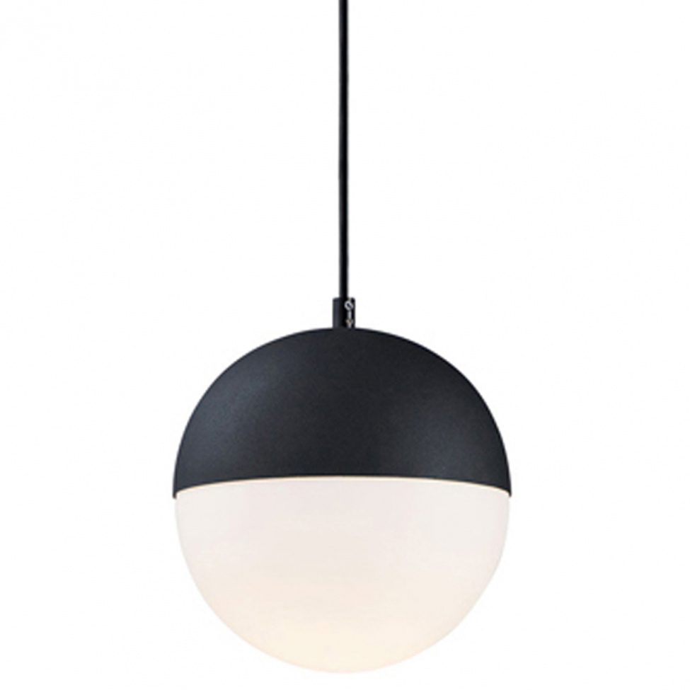 Deckenleuchte \'Glob\' - Schwarz / Glas