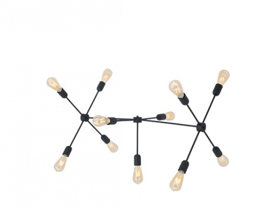 Deckenleuchte \'Triso\'- Schwarz