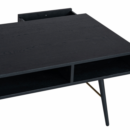 Couchtisch 'Lux' - Schwarz / Kupfer