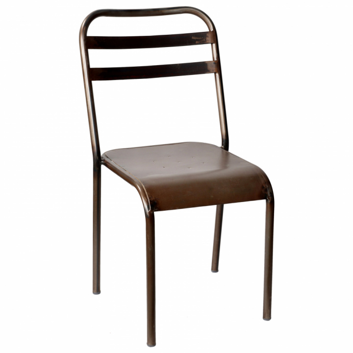 Stuhl \'Vintage\' - Eisen / Braun in der Gruppe Möbel / Stühle und Polstermöbel / Stühle bei Reforma (M01119)