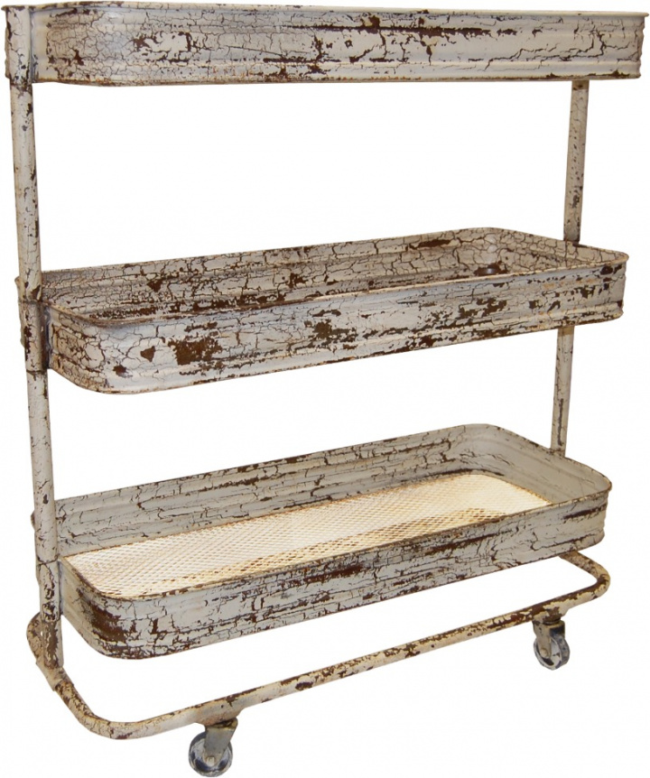 Wagen mit Regalen - Trademark Living