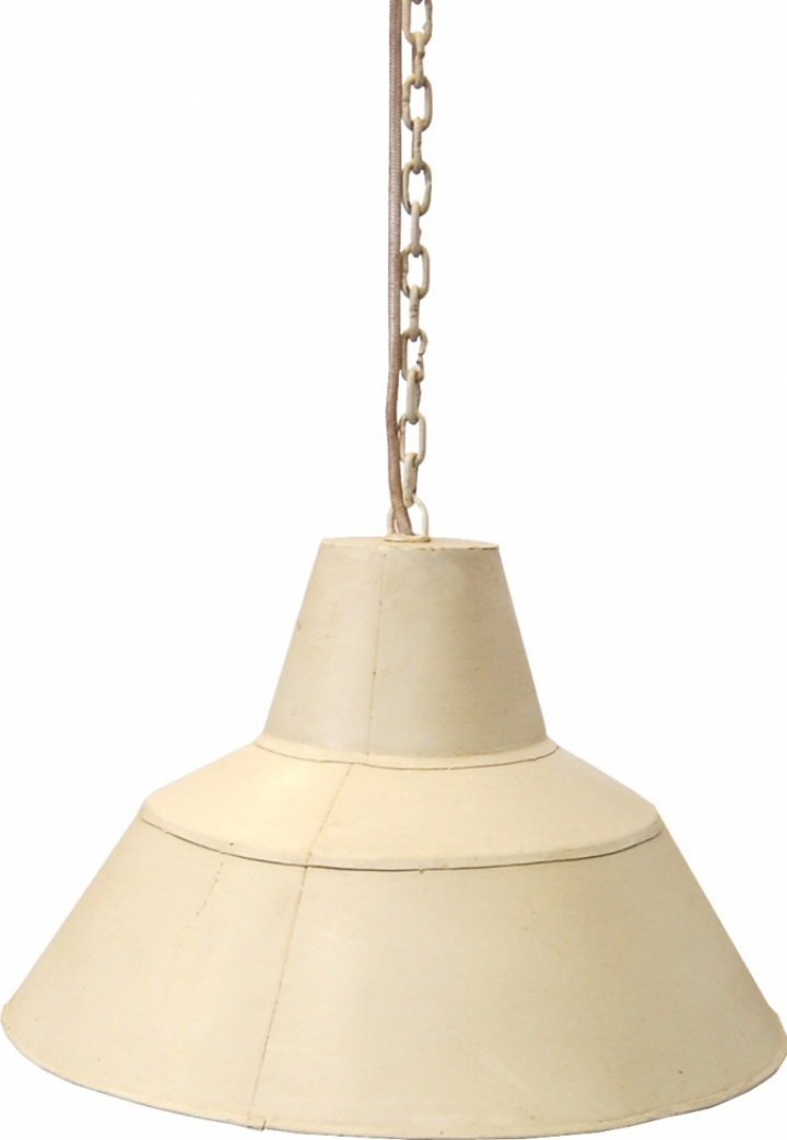 Fabriklampe Vintage - Antik wei / Patina in der Gruppe VINTAGE / Lampen / Deckenleuchten bei Reforma (M08038)
