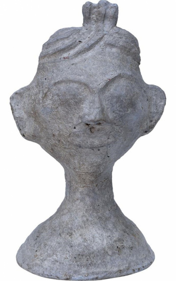 Skulptur - Gesicht einer Frau