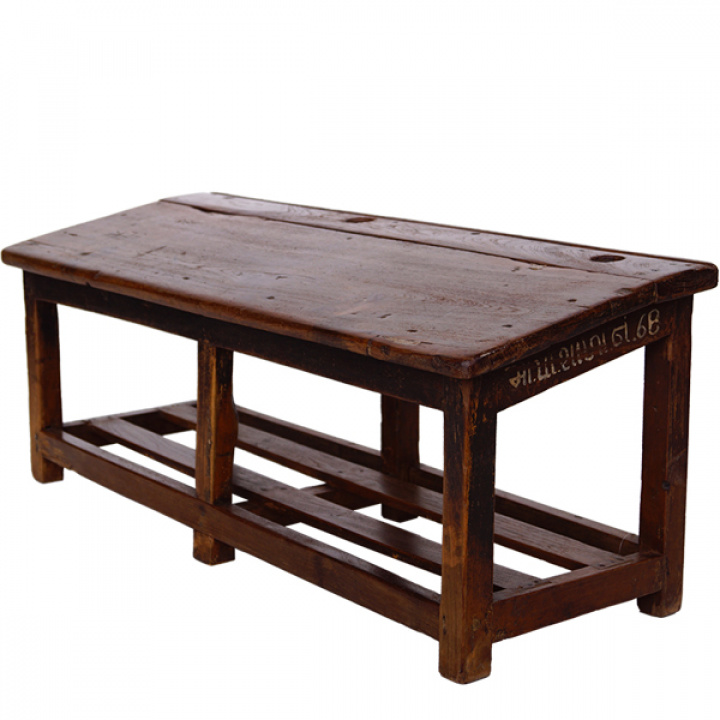 Vintage Schulbank - Holz - Trademark Living