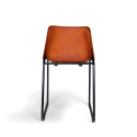Loungesessel Vintage - Leder/Eisen