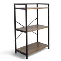 Regal \'Tre\' - Schwarz/Holz
