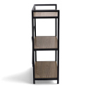 Regal \'Tre\' - Schwarz/Holz