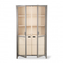 Schrank \'Display\' - Grün / Nude