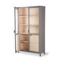 Schrank \'Display\' - Grün / Nude