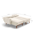 Schlafsofa \'Texas\' - Beige
