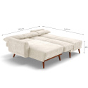 Schlafsofa \'Texas\' - Beige