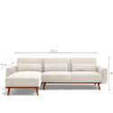 Schlafsofa \'Texas\' - Beige