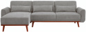 Schlafsofa \'Texas\' - Hellgrau