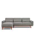 Schlafsofa \'Texas\' - Hellgrau
