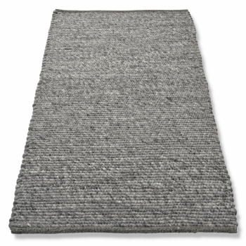 Teppich \'Merino\' 170x230 cm - Granit / Grau