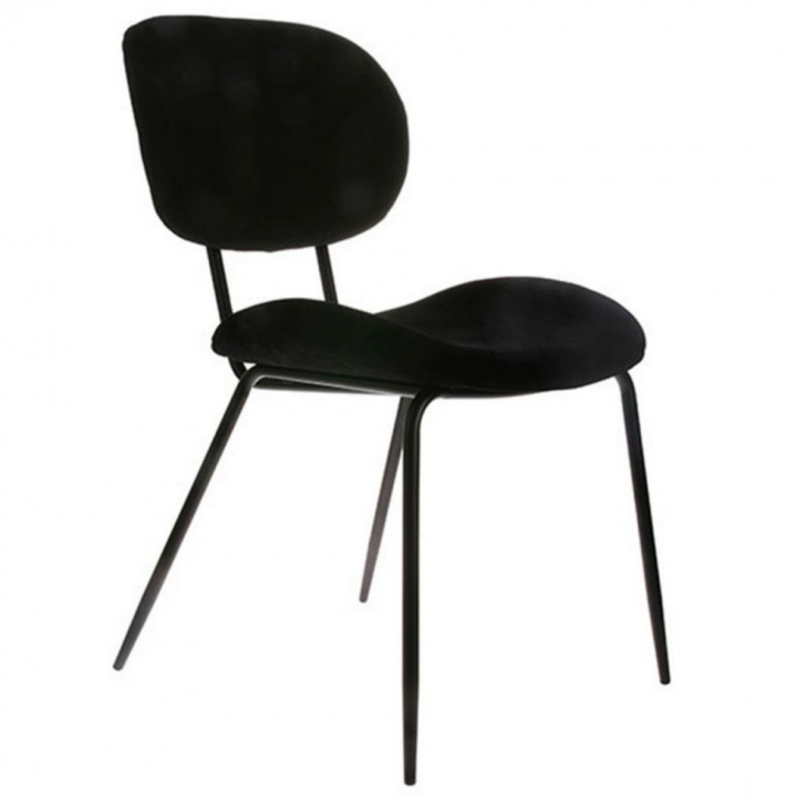 Stuhl 'Rib' - Schwarz - HK Living