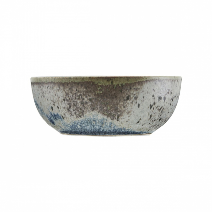 Schüssel - Keramik - Grau / Blau - Hausarzt