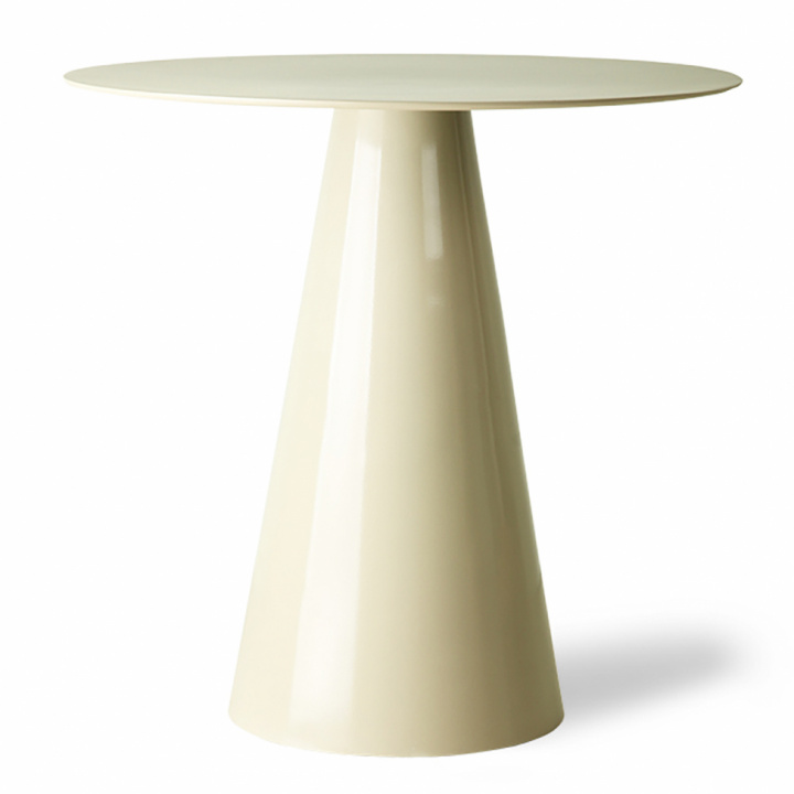 Beistelltisch 'Metall' - Weiß L.