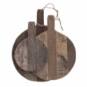 Serviertablett 3 Stk. - Recyceltes Holz