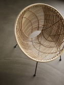 Liegestuhl - Rattan