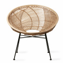 Liegestuhl - Rattan