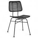 Stuhl \'Rattan\' - Schwarz