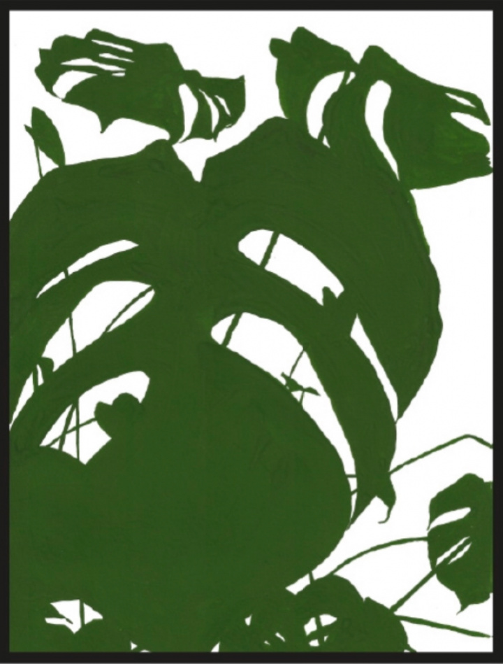 Plakat - Monstera l in der Gruppe Einrichtung / Dekoration / Poster & Prints bei Reforma (Monstera-l)