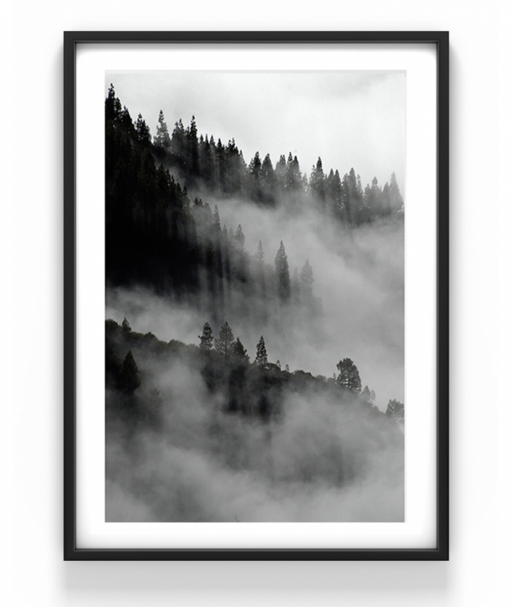 Plakat - Landschaft im Nebel in der Gruppe ZIMMER / Flur / Plakate / Gemlde bei Reforma (N27r)