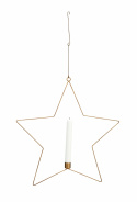 Kerzenhalter \'Star\' - Messing