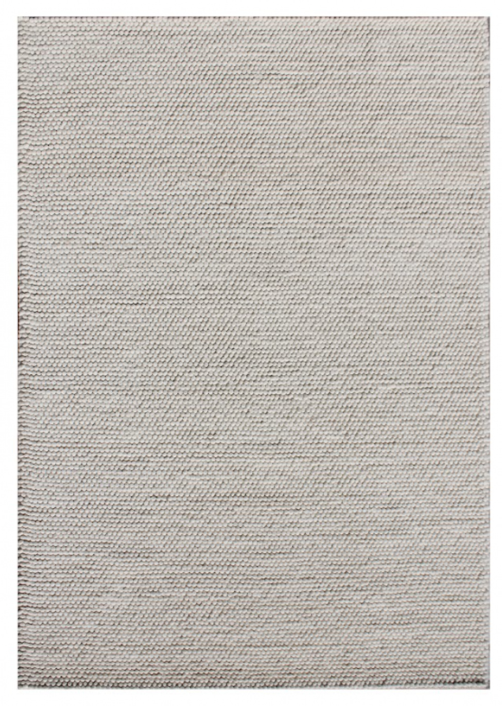 Matta \'Kiesel\' 170x240 - Vit