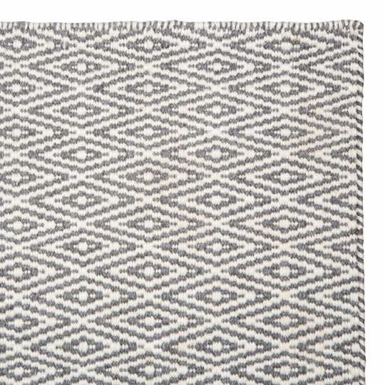 Teppich \'Gemütlicher Luxus\' - Grau / Weiß 160x230
