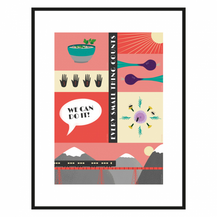 Plakat 'Wir können es tun' - 50x70