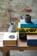 Aufbewahrungsbox Buch Vintage - Blau