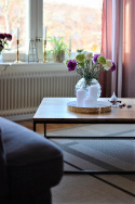 Couchtisch Vintage - Holz/Eisen