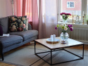 Couchtisch Vintage - Holz/Eisen