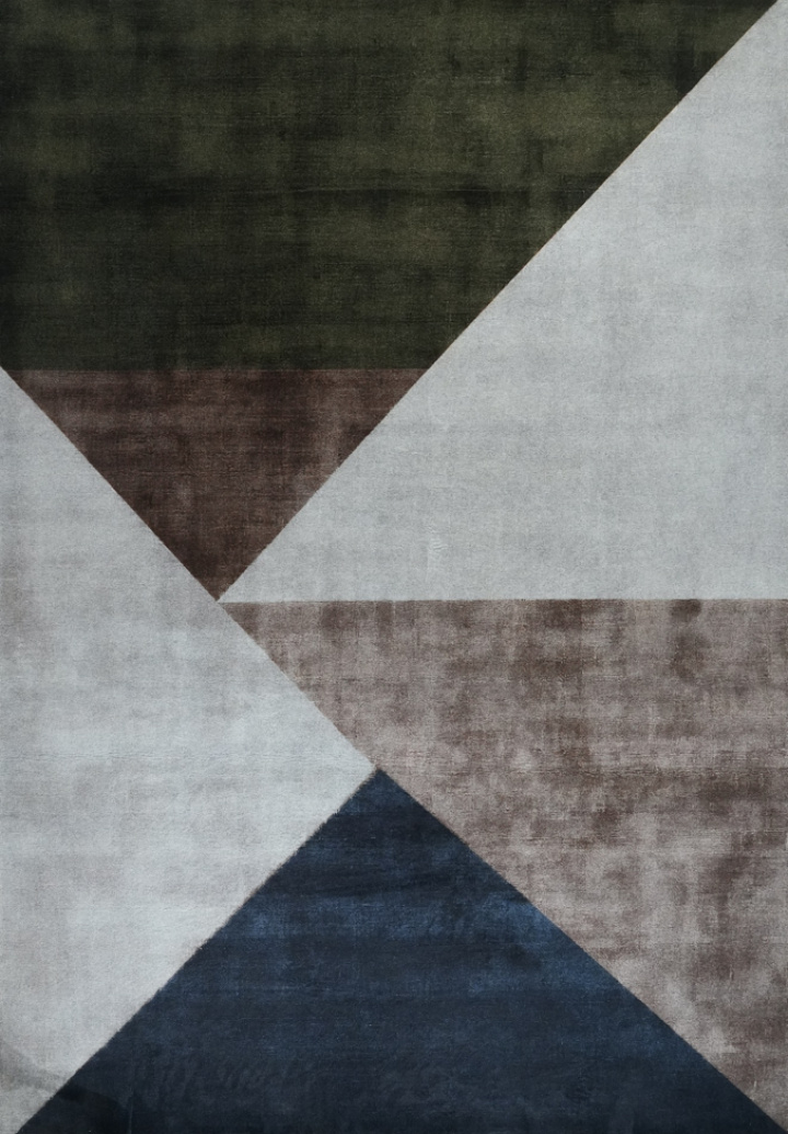 Teppich \'Evanille\' - Mehrfarbig in der Gruppe Einrichtung / Teppiche bei Reforma (RG01-10)